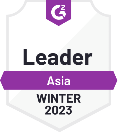 G2, Leader: Asia Winter 2023